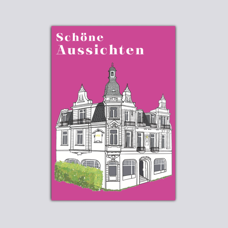 Postkarte Souvenir Strandhotel Blankenese