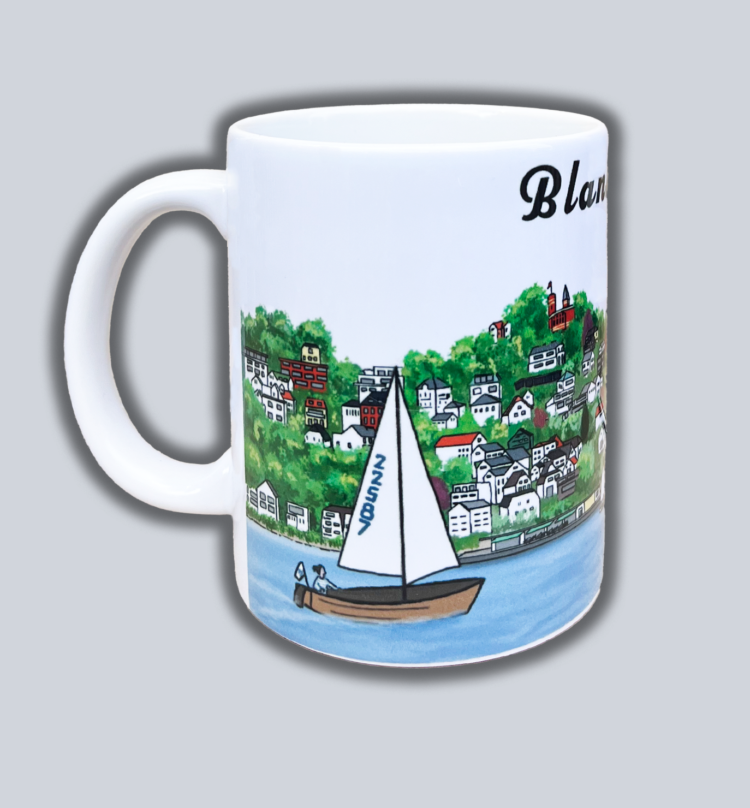 Tasse Treppenviertel Blankenese Hamburg Elbe