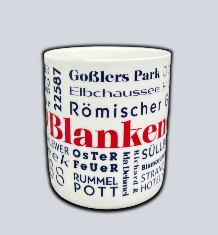 Tasse I love Blankenese
