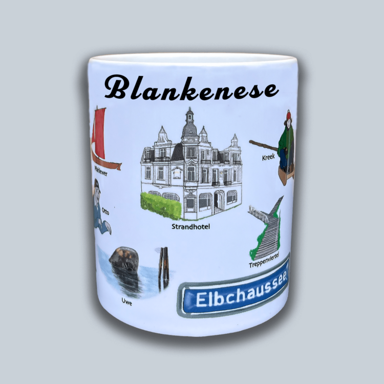 Tasse Blankenese Souvenir Hamburg